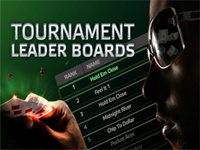 Party Poker Tournament Leader Boards